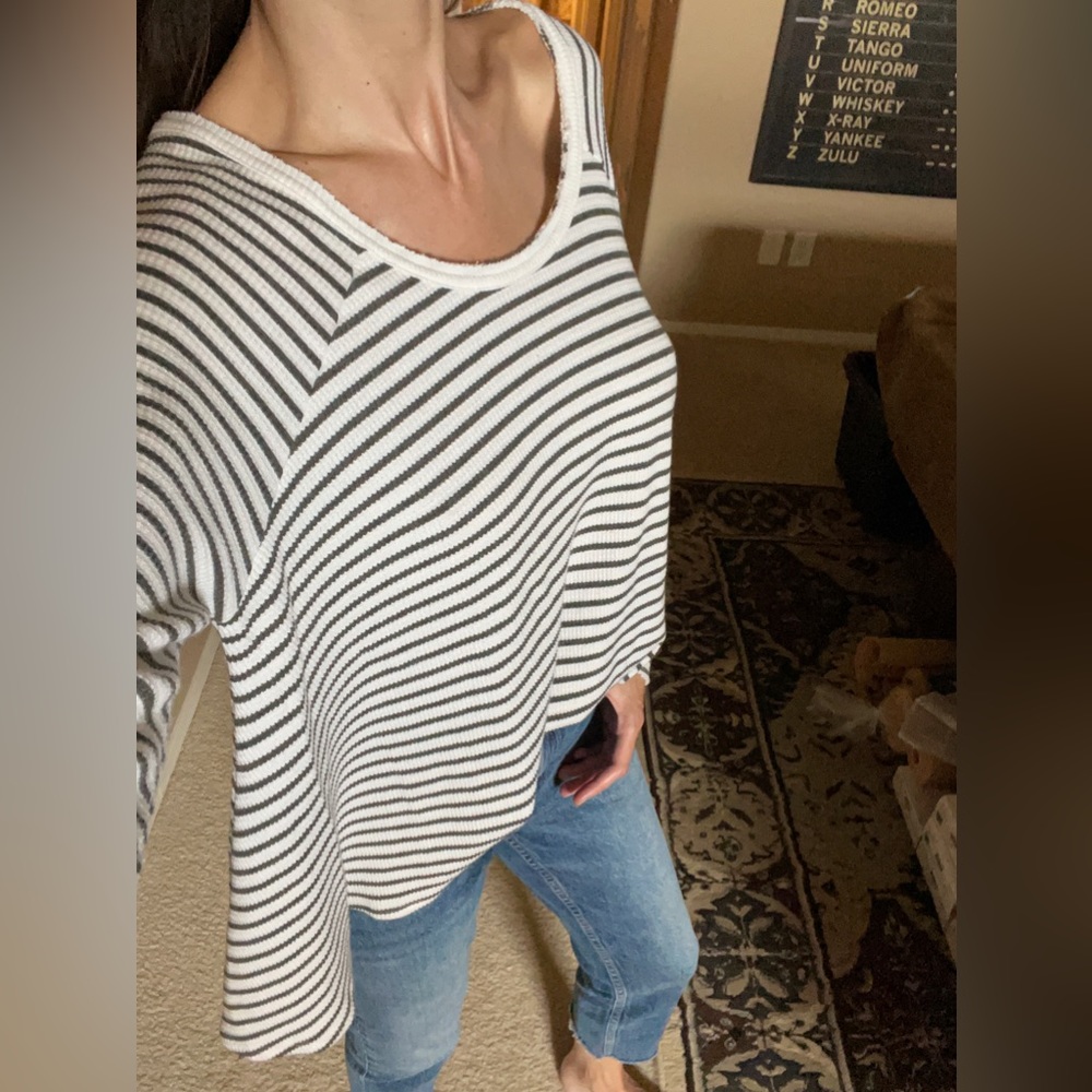 Free People We The Free Striped Thermal